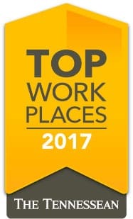 The Tennessean - 2017 Top Workplaces Award